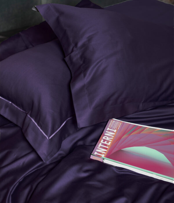 sateen-bed-linen-set-indigo-solid-bed-linen-set-pillowcase