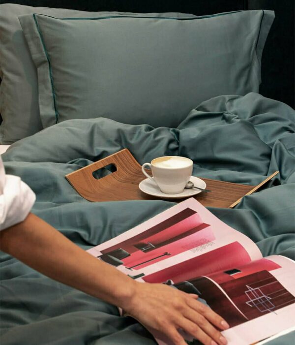 decoflux-sateen-bed-linen-set-grey-bed-linen-set-pillowcase